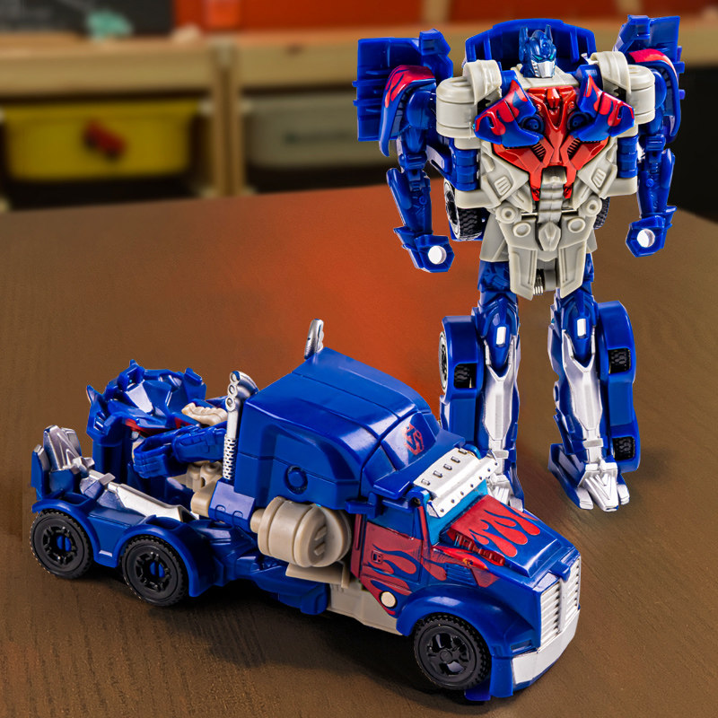 变形玩具模型汽车益智机器人生日礼物儿童男孩一步变身恐龙联盟岁