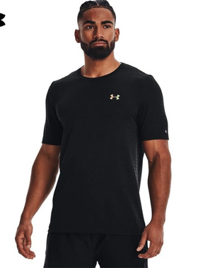 安德玛UA RUSH Seamless夏季男子训练运动休闲短袖T恤1370441
