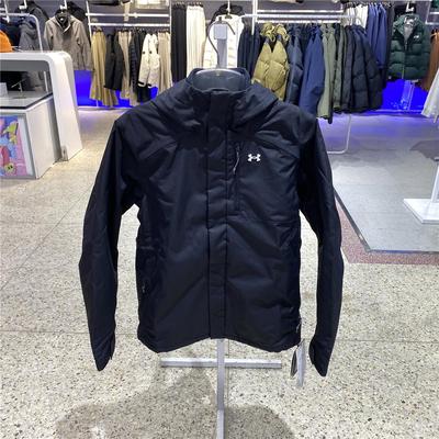 安德玛女子保暖户外外套冲锋衣