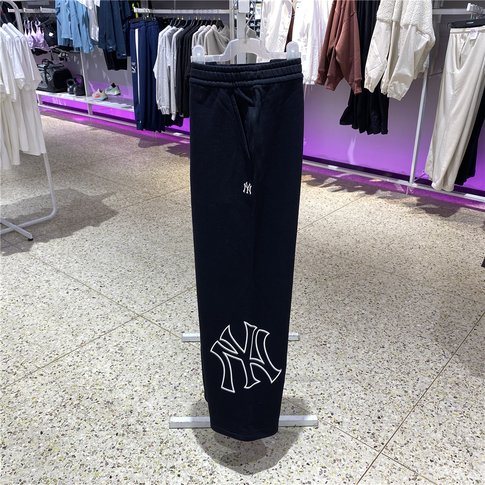 MLB2024秋冬专柜长裤男女情侣