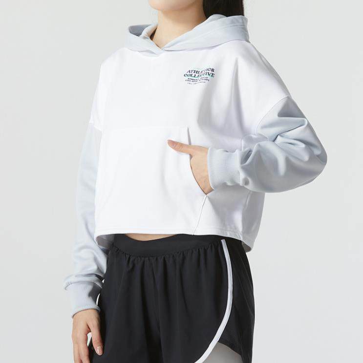 安德玛女子运动休闲加绒卫衣