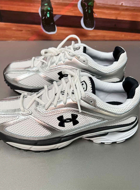 安德玛Under Armour男鞋网面鞋夏季厚底透气缓震运动鞋 3027595