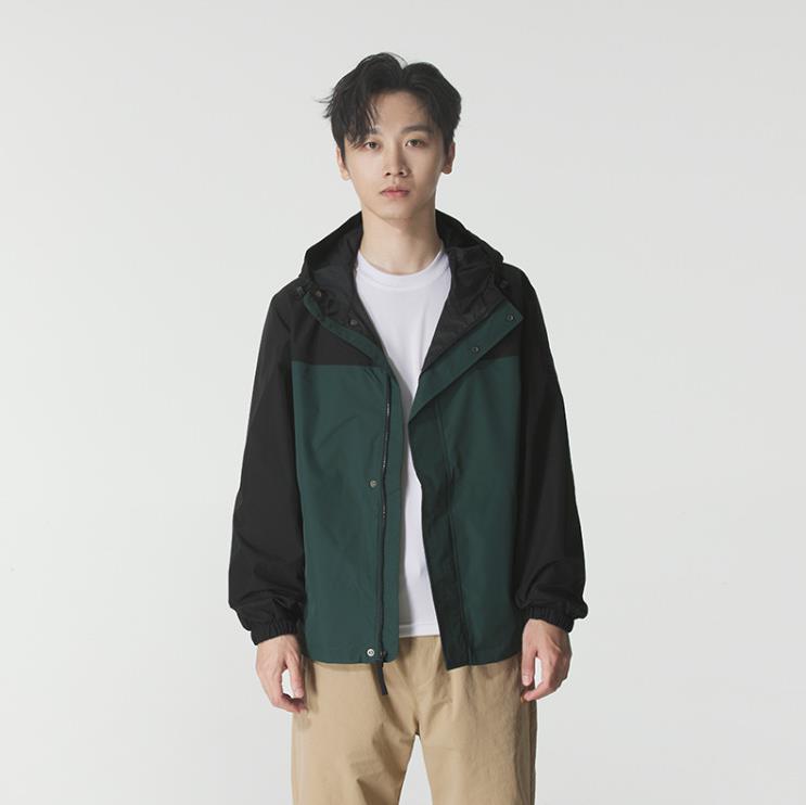 添柏岚男子运动休闲冲锋衣外套