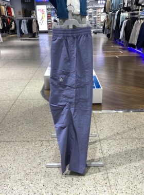 MLB正品女春季宽松直筒肥裤子春秋款伞兵裤子3FWPB0663