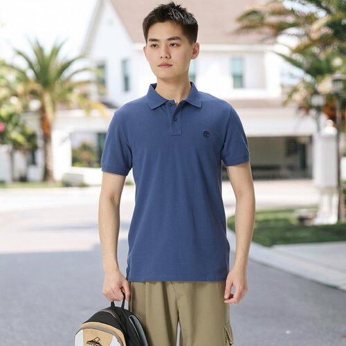 添柏岚男士夏季透气POLO短袖