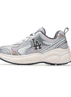 MLB正品男女虞书欣同款复古跑鞋经典增高运动鞋25夏季3ARNA065N