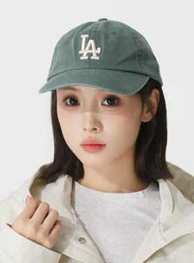 MLB正品LA男女帽子2025秋季新款遮阳鸭舌帽户外棒球帽3ACPVV55N
