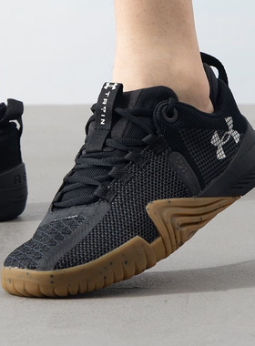 安德玛UA男训练鞋运动鞋透气低帮鞋轻便休闲鞋深蹲鞋3027341