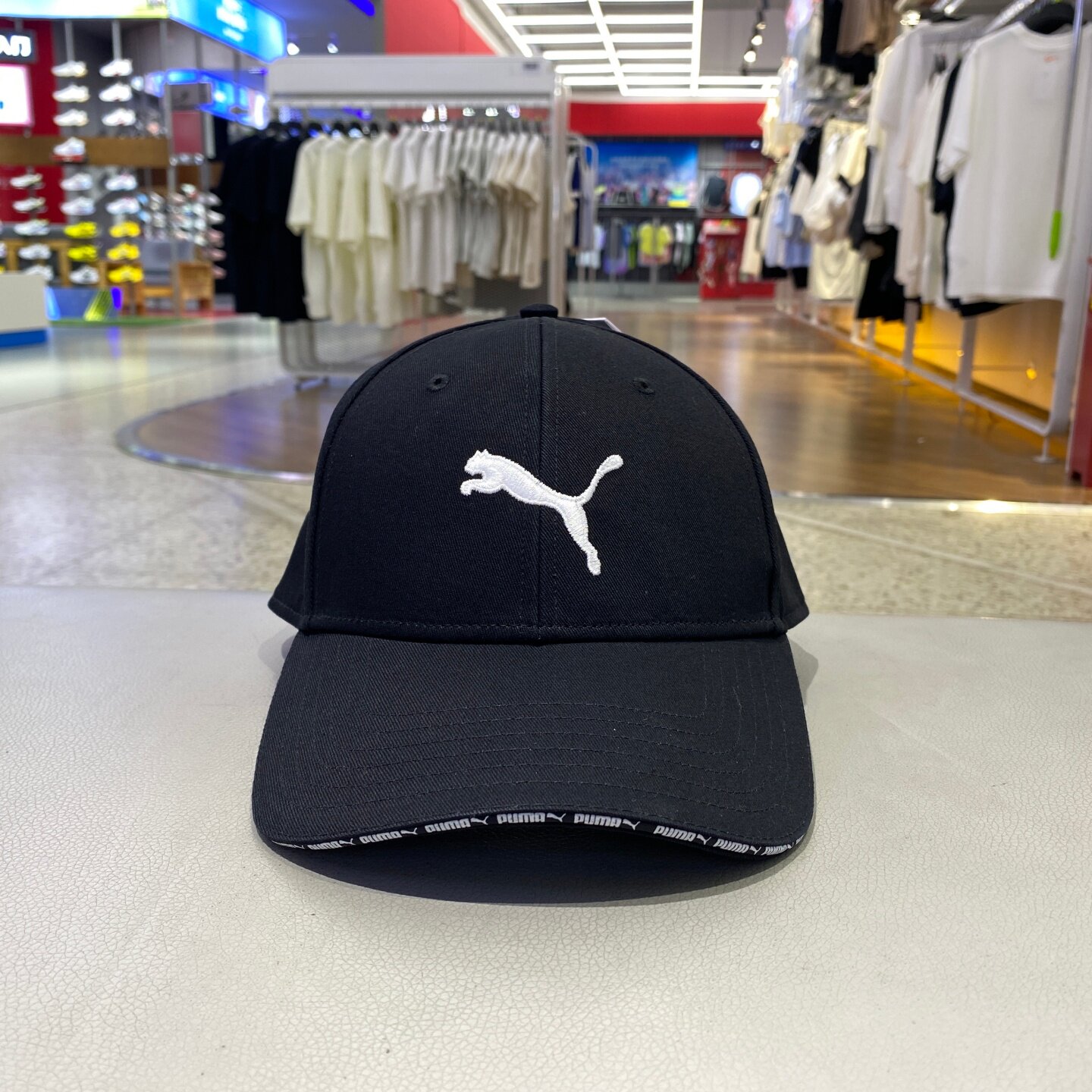 彪马PUMA男女通用正品帽子刺绣LOGO均码串标 022824-01