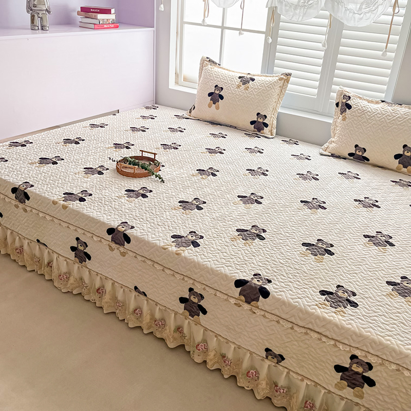 高档牛奶绒榻榻米床盖床单防滑冬季大炕罩炕盖铺炕垫子专用可定制