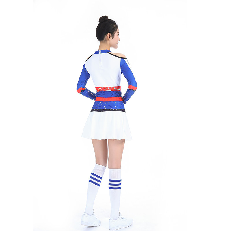 新款健美操表演服装演出服健美操比赛服中小学啦啦操服拉拉队服