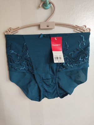 专柜黛安芬一片无痕女内裤87-1756平角无痕 蓝色内裤