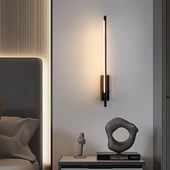 长条壁灯卧室床头自由旋转现代简约客厅背景墙玄关过道楼梯氛围灯