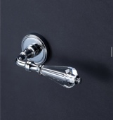 银色磁吸静音房门锁 轻奢美式 意大利欧式 复古金色水晶门锁黄铜法式