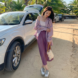 2021夏防晒衬衫套装MMJ2116P110控价168，女装套装/套裙，浙宝233