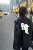 美拉德西装式皮衣外套女2025春秋新款时尚休闲流行爆款西服夹克，女装皮衣，浙宝233