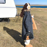 已下单新款深灰色牛角扣毛领连帽90绒羽绒服MM8063-P395-控588，女装羽绒服，浙宝233