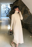 2022新款高领毛衣连衣裙MMJ811P80控价119现货，女装连衣裙，浙宝233