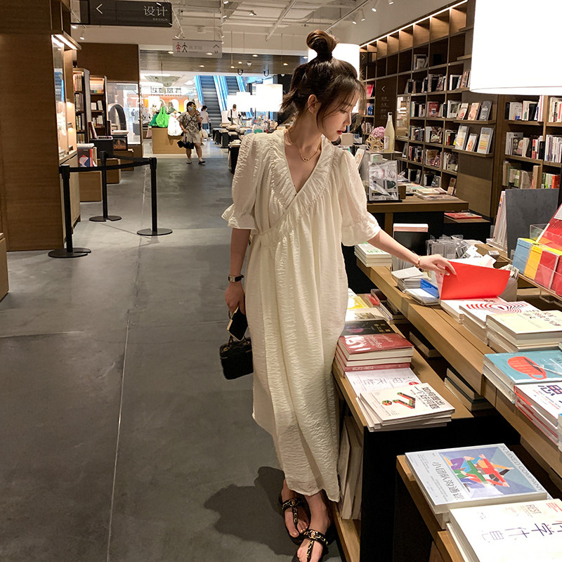 新款主推【已出货】温柔风法式初恋连衣裙MMJ2355P105控价158,女装连衣裙,浙宝233