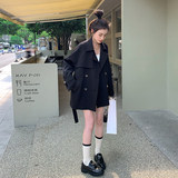 2023秋现货扣袢收腰显瘦风衣MMJ2377-P125控178买家秀，女装风衣，浙宝233