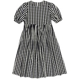 现货露腰泡泡袖复古连衣裙MMJ1086P85控价138，女装连衣裙，浙宝233