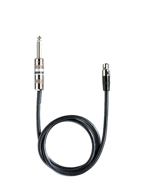 Shure/舒尔 WA302 无线吉他贝斯乐器线缆配 BLX/SLXD/QLXD/ULXD14