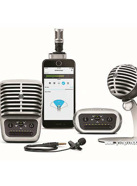 Shure/舒尔 MV5/51/MV88+MVi/L 安卓苹果录音话筒咪麦克风USB/iOS
