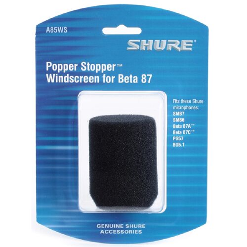 Shure/舒尔 A85WS  BETA87A 87CSM86 话筒/麦克风防风罩 正品包邮