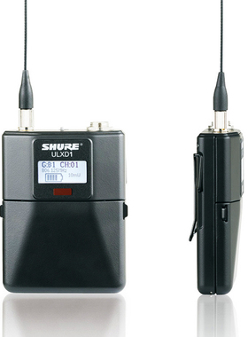 Shure/舒尔 ULXD1无线腰包式发射机/发射器配ULXD4接收机头戴领夹
