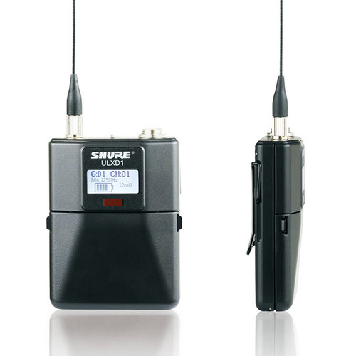 Shure/舒尔 ULXD1无线腰包式发射机/发射器配ULXD4接收机头戴领夹