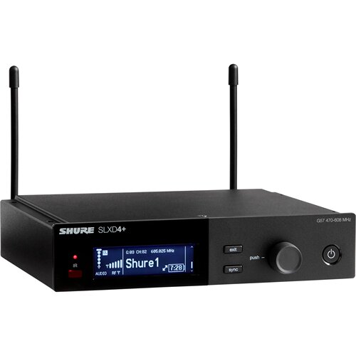Shure/舒尔 SLXD4+ 数字无线接收机/器