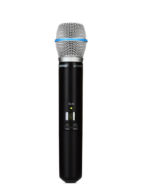 Shure/舒尔 SLX2/BETA87A无线手持话筒/麦克风配SLX4接受原装正品