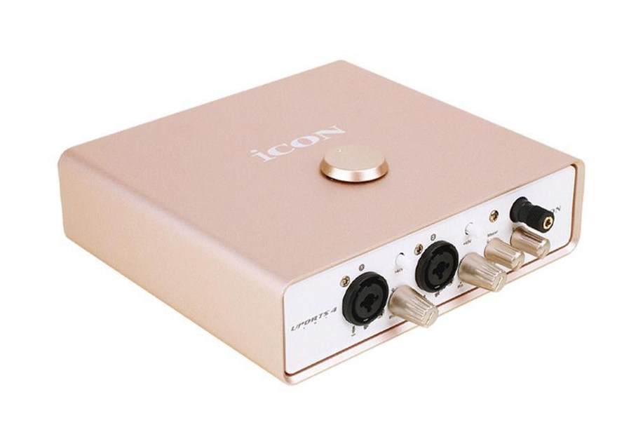 iCON/艾肯 Uports4 VST 外置独立声卡 手机电脑通用直播K歌设备