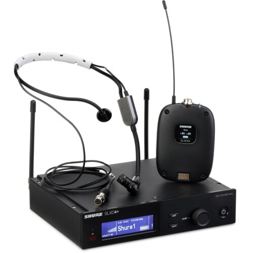Shure/舒尔 SLXD14+/SM35 无线头戴话筒麦克风系统