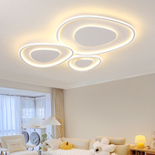 护眼LED吸顶灯简约现代客厅主卧室餐厅房间灯2025新款 全光谱灯具