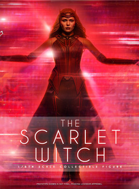 全新现货 HotToys HT 1/6 TMS036 旺达与幻视 绯红女巫4.0 Wanda