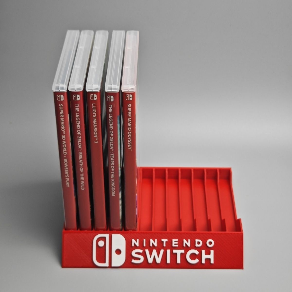 Switch实体卡带盒任天堂游戏收纳架 3D打印个性化定制2代通用底座