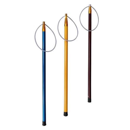 苑丘超轻玻璃钢伸缩水上救援杆便携打捞杆船用景区码头救生杆5.5