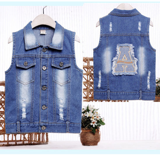 Gilet enfant en toile - Ref 2068489 Image 4