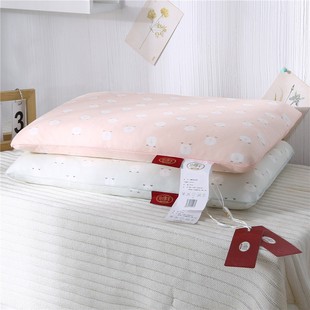 小绵羊儿童舒适定型枕宝宝婴儿枕头全棉A类面料透气吸汗0-3岁枕芯