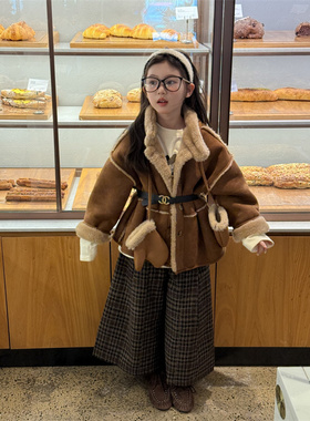 LJ·25冬~手套毛毛外套72335