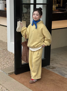 LJ·25冬~糯米绒加厚两件套91680