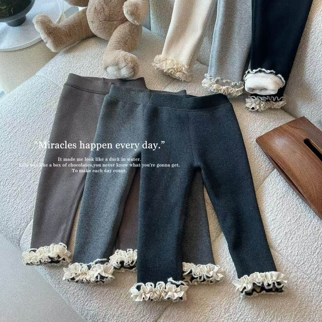 BZNL·25冬~毛毛花边打底裤6121