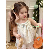 7Seven·26夏 5191 碎花吊带娃娃衫