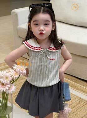 学院风裤裙两件套组合ZH050（862096+862113）