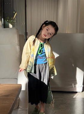 Aoo·26春~绣花阔腿裤26x61105