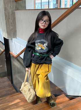 LJ·25冬~条绒加绒休闲裤72050