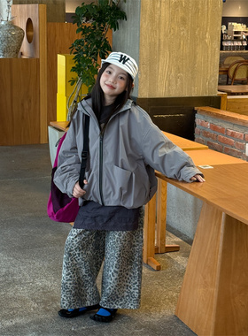 LJ·25冬~豹纹加绒裤72052