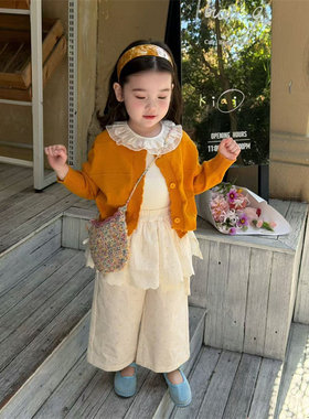 KIAI·26春~木耳花边毛衣开衫811051