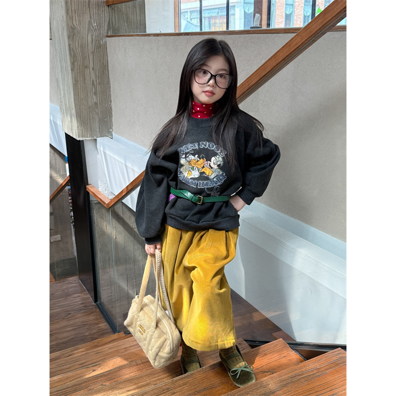 LJ·25冬~卡通加绒卫衣72387